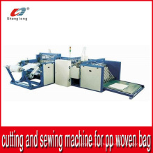 Auto Cutting and Bottom Sewing Machinery for PP Woven Fabric Roll Bag